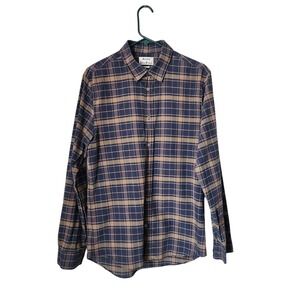 ACNE STUDIOS Jeffrey Plaid Button Up Shirt Designer Minimal Mens 50
